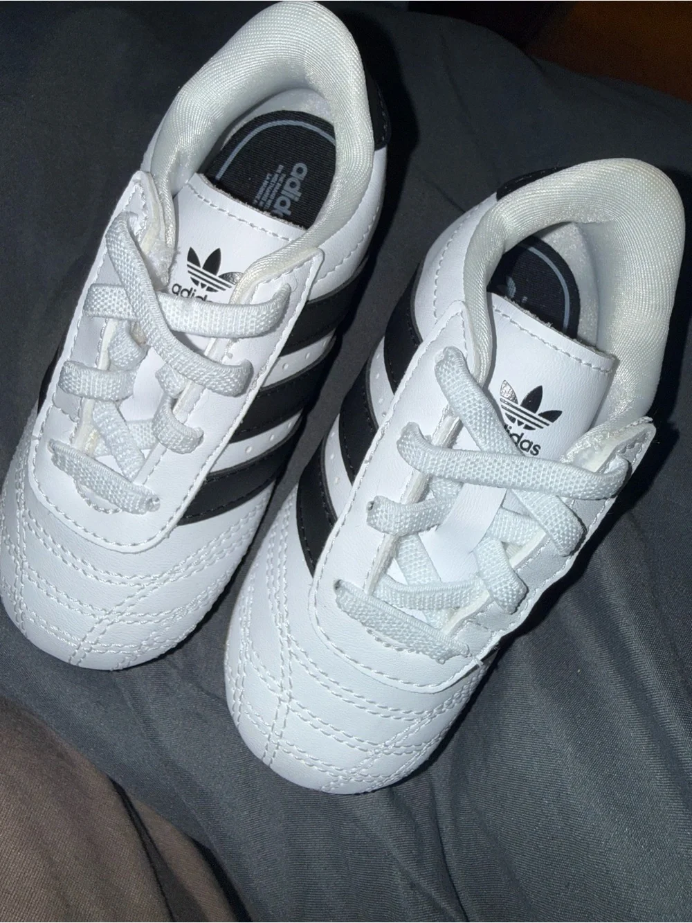 adidas clean white